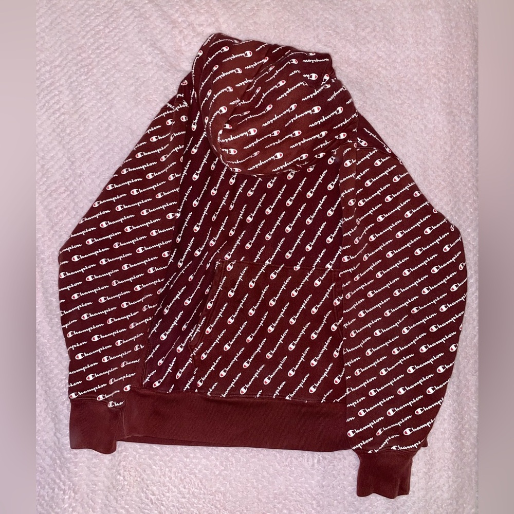 Maroon Champion Men’s Hoodie